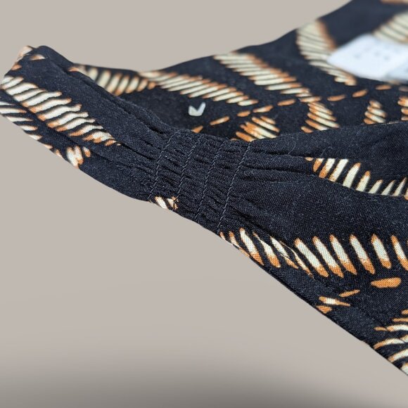 A New Day Palm Print V-Neck Maxi Dress - XS - Picture 7 of 7